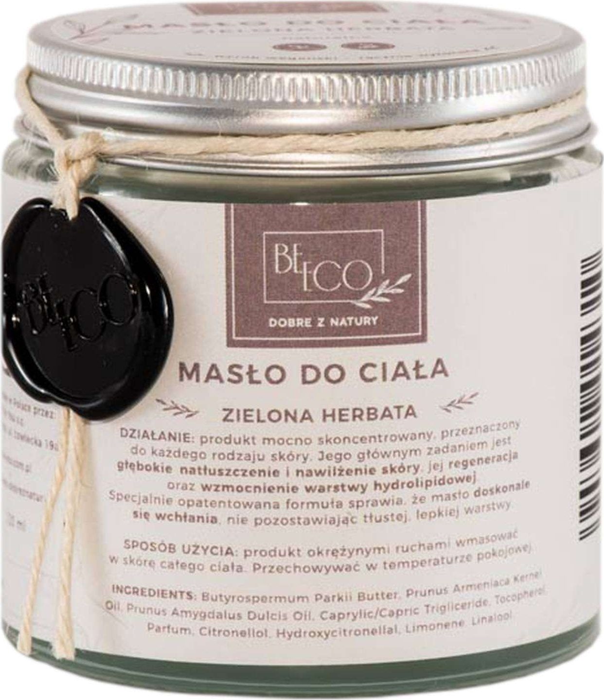 BeEco Masło do ciała zielona herbata - 120ml