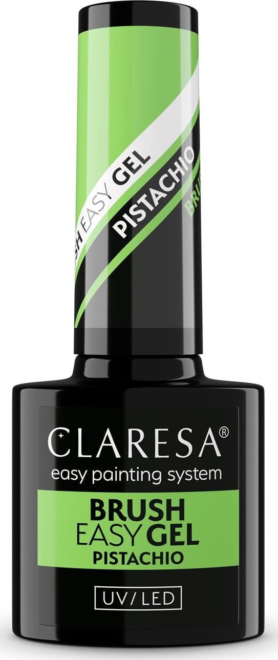 CLARESA Brush Easy Gel Żel do paznokci - Pistachio 5 g
