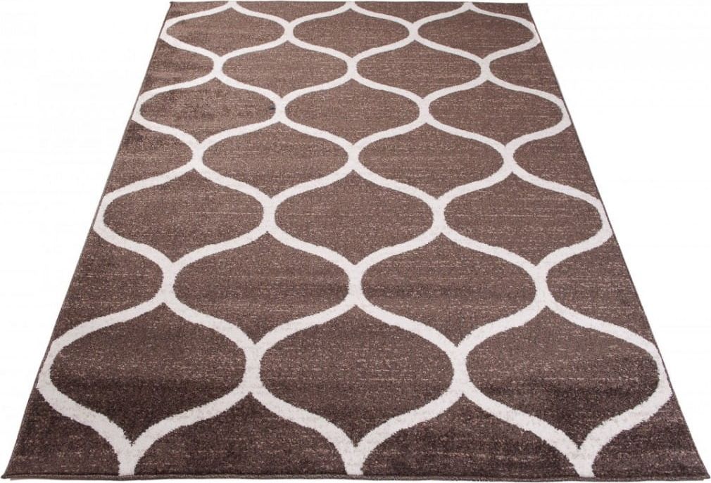 Carpetpol E665A BROWN SARI (3.00*4.00)