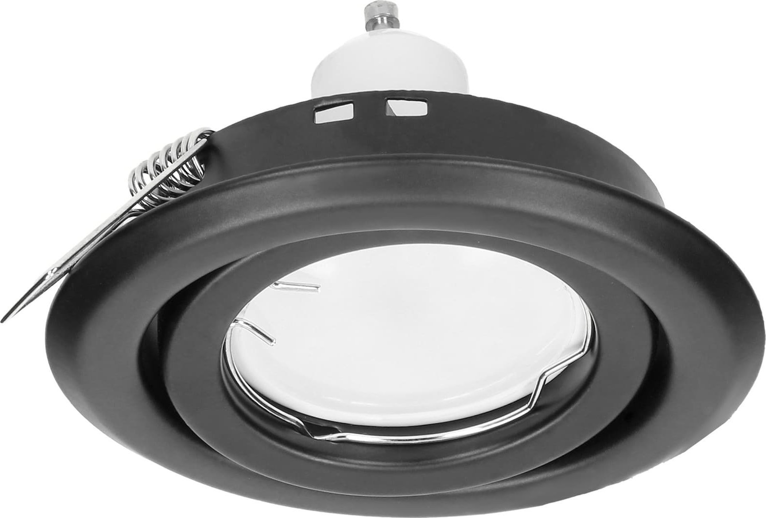 Orno SUTRI RM ramka dekoracyjna oprawy punktowej, MR16/GU10 max 50W, okrągła, regulowana, czarna