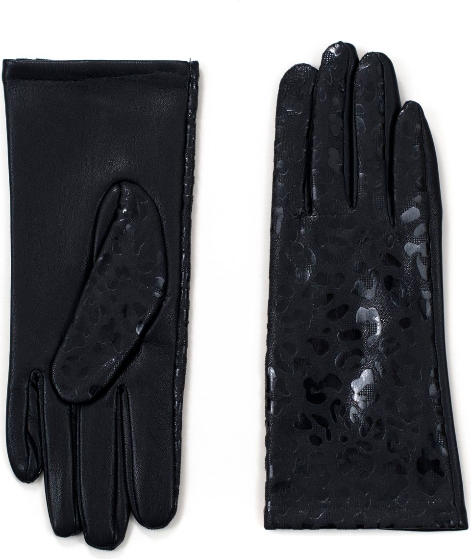 Art of Polo Rękawiczki damskie Dzikość serca czarne r. M/L