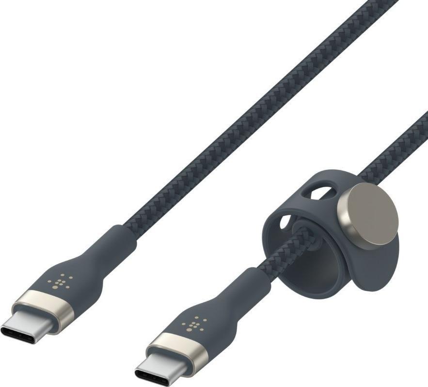 Kabel USB Belkin USB-C - USB-C 1 m Niebieski (CAB011BT1MBL)