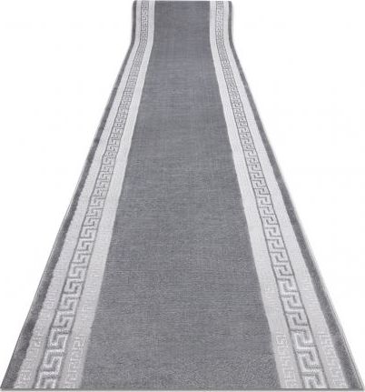 Dywany Łuszczów Dywan SZNURKOWY SIZAL FLAT 48829637 Jodełka szary, 120x420 cm