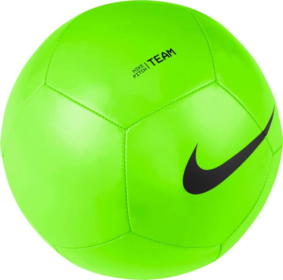 Nike Zielona piłka nożna Nike Pitch Team DH9796-310 - rozmiar 5 5