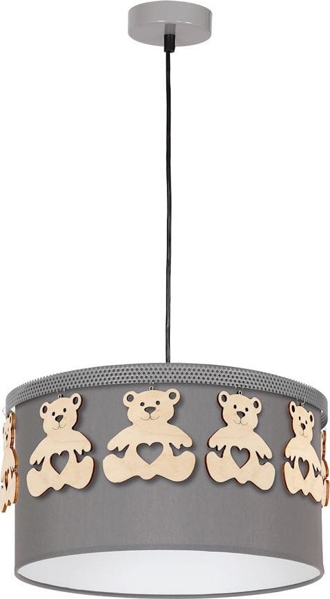 Lampa wisząca Milagro Lampa wisząca MIŚ 1xE27 (MLP4961) - Eko-Light