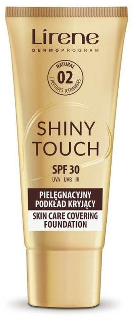 LIRENE_Shiny Touch pielęgnacyjny podkład kryjący Natural 30ml