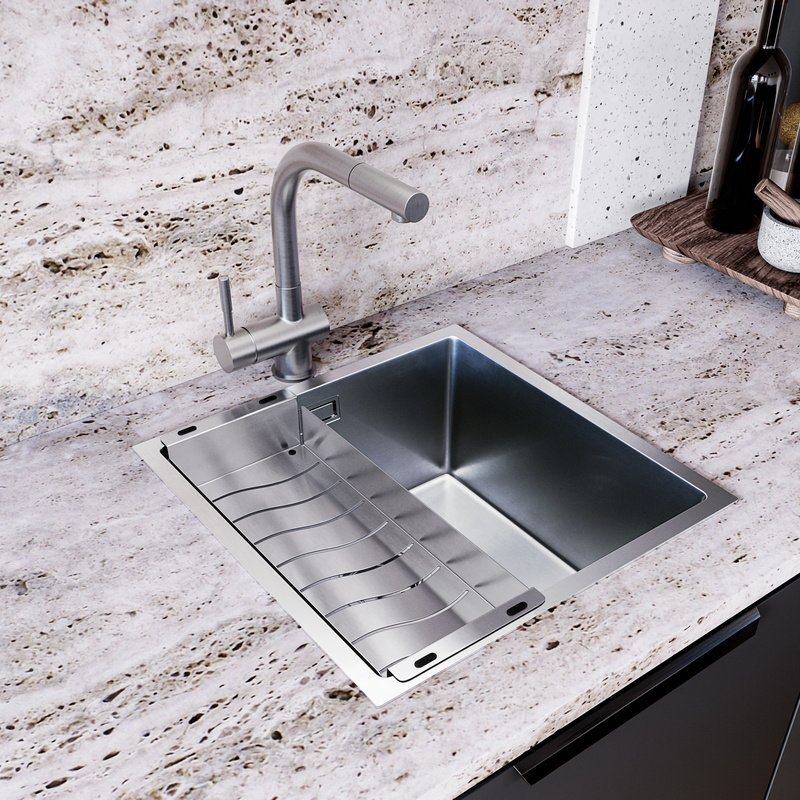 Ociekacz zlewozmywakowy OZ 1.1 Inox one size