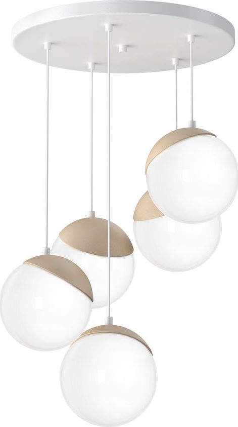 Lampa wisząca Milagro Sfera nowoczesna biały (MLP5426)