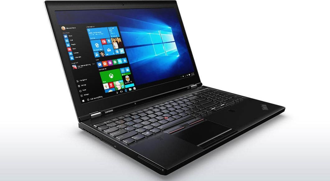 Laptop Lenovo Lenovo ThinkPad P50 Core i7 6820HQ (6-gen.) 2,7 GHz / 16 GB / 480 SSD / 15,6" FullHD / Win 10 Prof. (Update) + Nvidia Quadro M2000M
