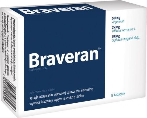 Aflofarm Braveran tabl. 8 tabl.