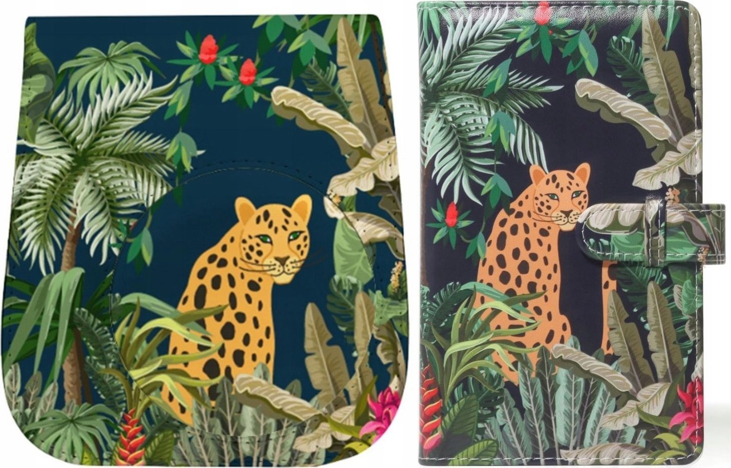 Pokrowiec LoveInstant Futerał Pokrowiec Etui Do Fuji Instax Mini 11 + Album Na 96 Zdjęć / Gepard