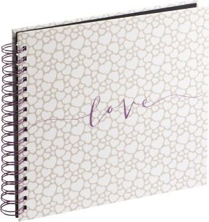 Hama Hama Romance Spiral-Album 28x24 40 czarnych stron