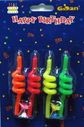 GoDan Świeczki spirale małe