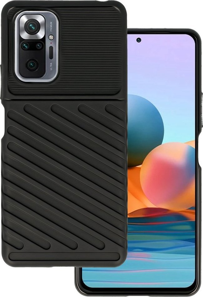 THUNDER CASE DO XIAOMI REDMI NOTE 10 PRO/NOTE 10 PRO MAX CZARNY