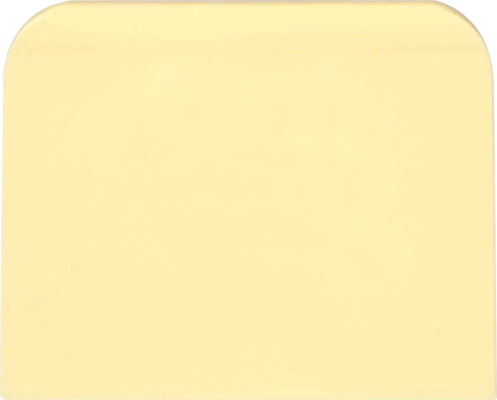 Hendi Skrobka do ciasta cukiernicza prostokątna 120 x 96 mm Skrobka do ciasta cukiernicza prostokątna 120 x 96 mm