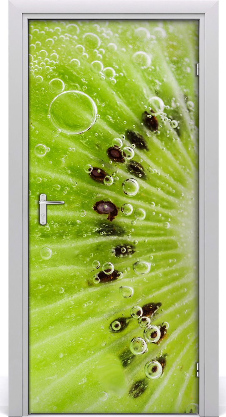 Tulup Fototapeta samoprzylepna na drzwi 95 x 205 cm kiwi