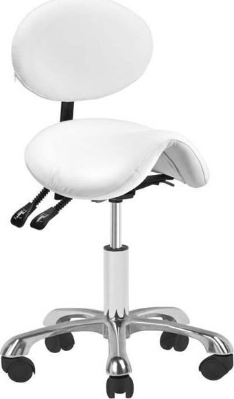 Activeshop Taboret kosmetyczny 1025 Giovanni biały universal