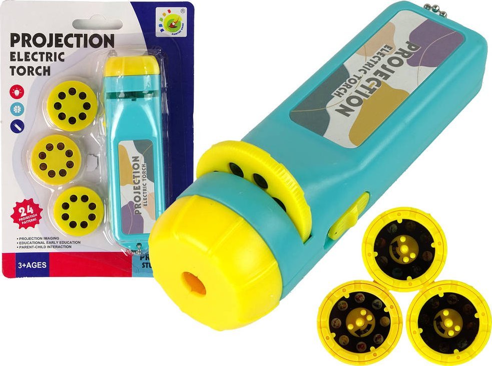 LeanToys Niebieski Projektor Do Zdjęć 24 Obrazki