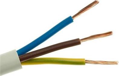 Przewód Elektrokabel Elektrokabel Przewód mieszkaniowy 300/300V OMY 3x1