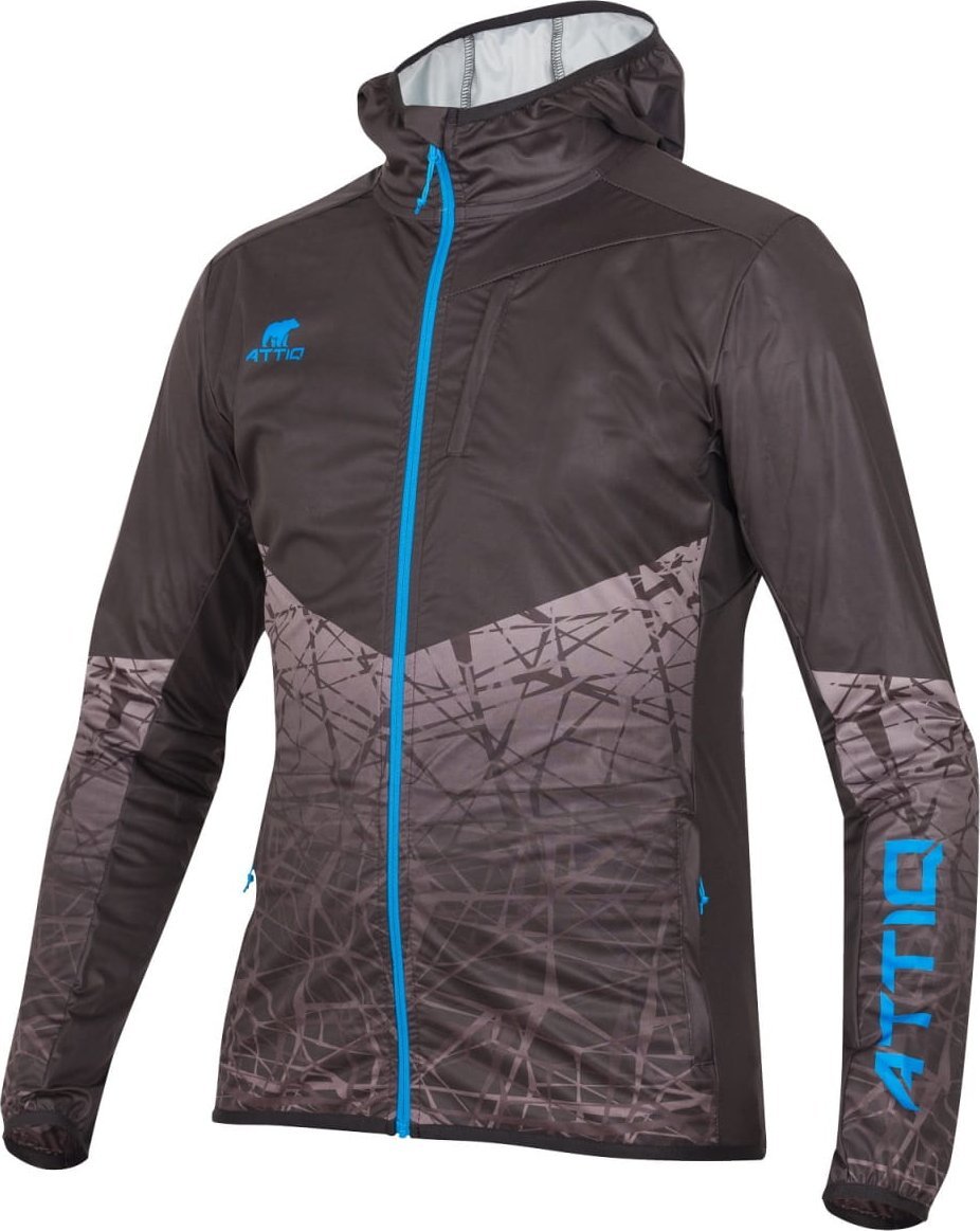 Kurtka męska Attiq Dry Strom szara r. XL