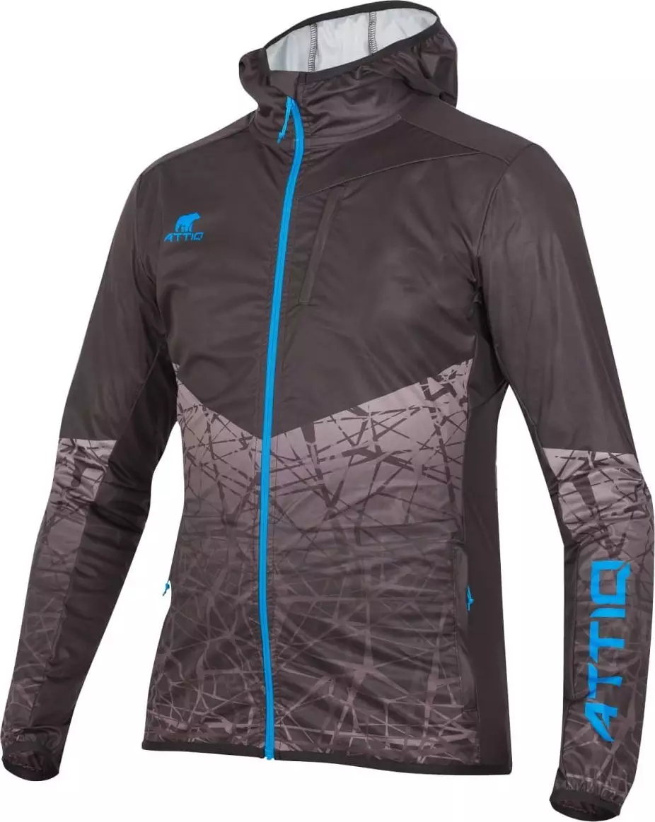 Kurtka męska Attiq Dry Strom szara r. XL
