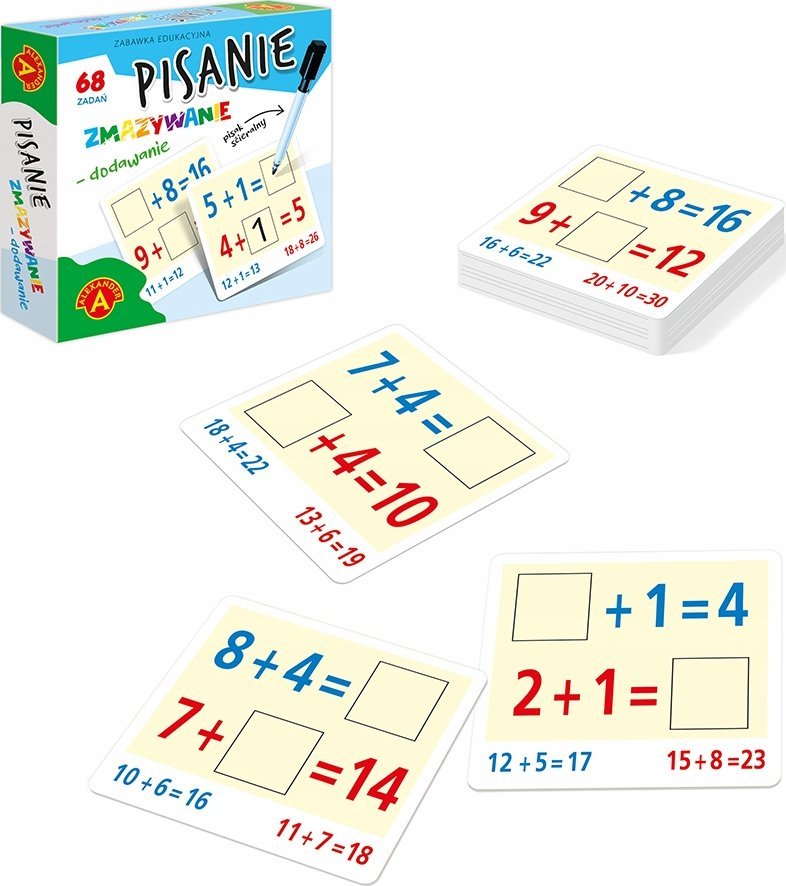 Alexander Zestaw Pisanie Zmazywanie - Dodawanie