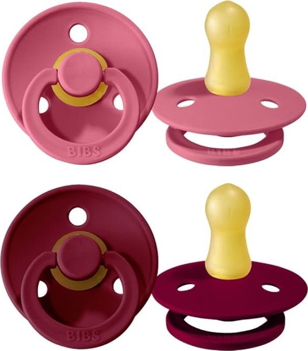 Bibs Smoczek Uspokajający Coral & Ruby S 0m+ 2 szt.