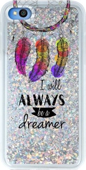 FunnyCase FUNNY CASE ETUI LIQUID DREAMER XIAOMI REDMI GO SREBRNY standard