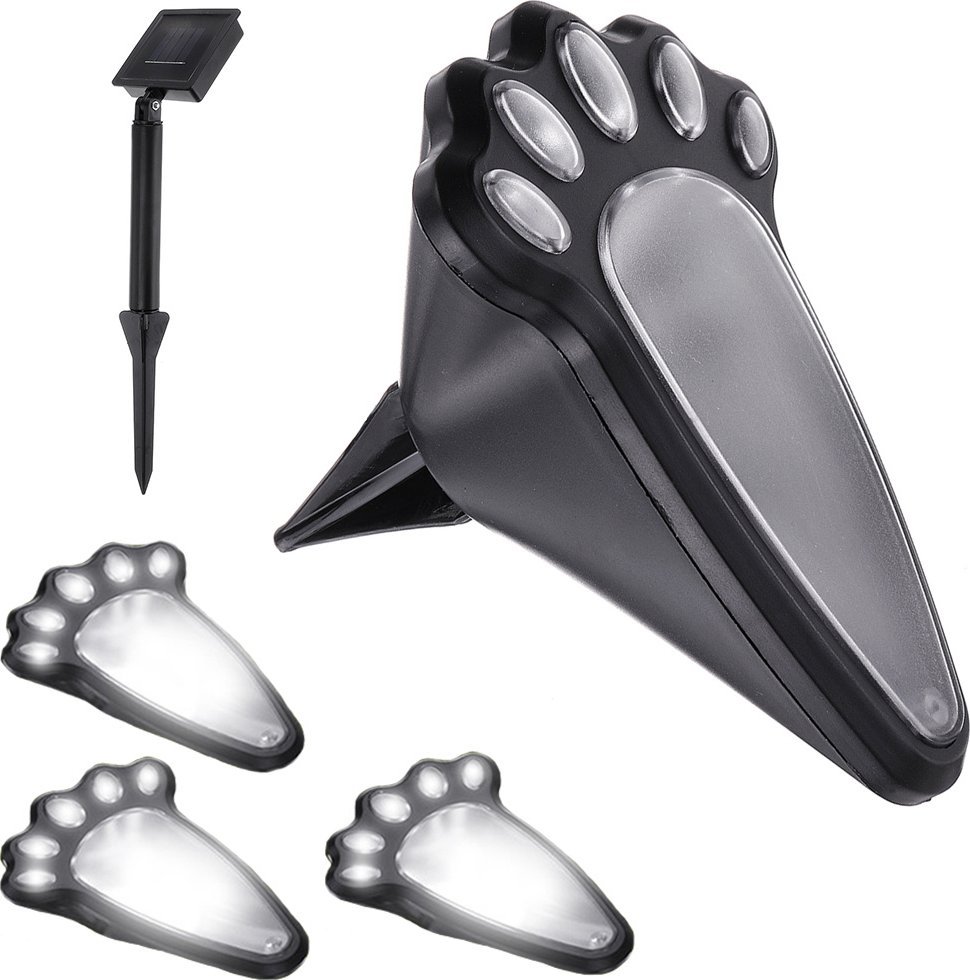 Verk Lampki solarne łapki ogrodowe gruntowe led 4 szt. Lampki solarne łapki ogrodowe gruntowe led 4 szt.