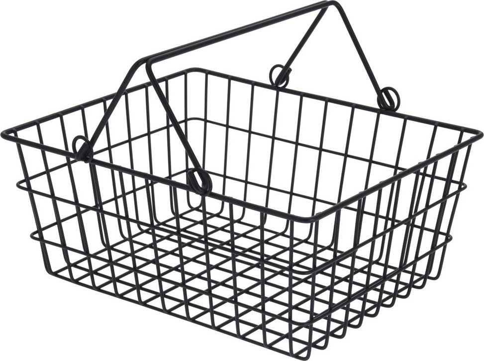 Excellent Houseware Koszyk na owoce warzywa CZARNY kosz patera miska uniwersalny