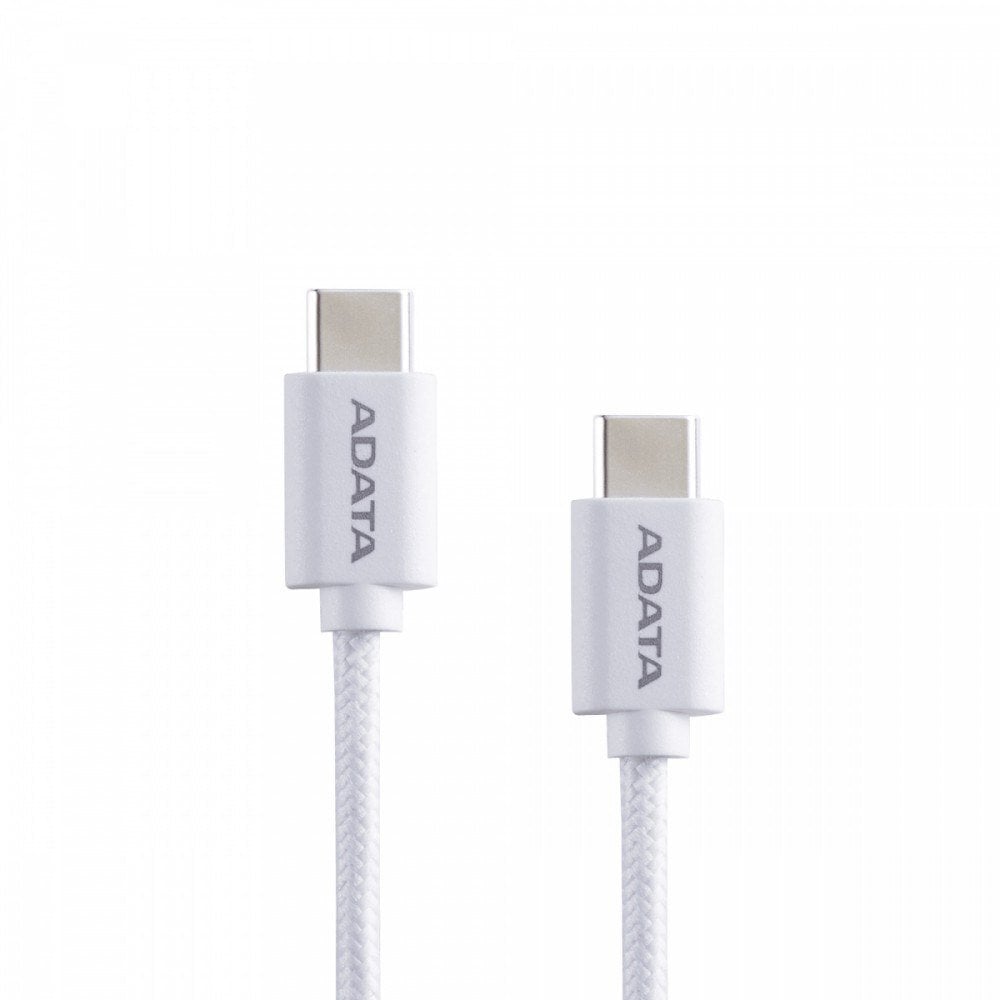 Kabel USB ADATA CACC-100PN-WH kabel USB USB 2.0 1 m USB C Biały