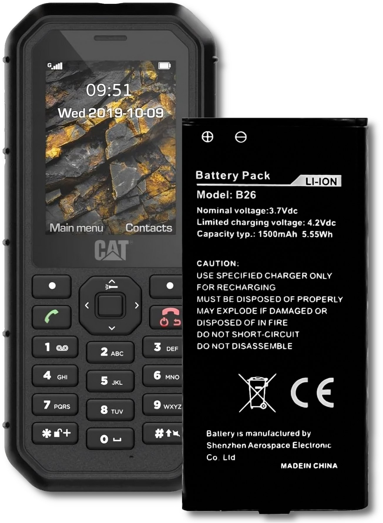 Bateria do Caterpillar Cat B26 Świeżej Produkcji Nowy Akumlator