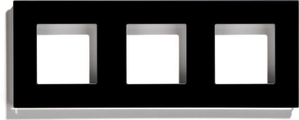 RTX Ramka Szklana Czarna 3-Polowa do Systemu RTX SH