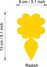 Smart Hardware LEP NA MUSZKI, OWADY, MSZYCE RZODKIEW ZESTAW 12 SZTUK
