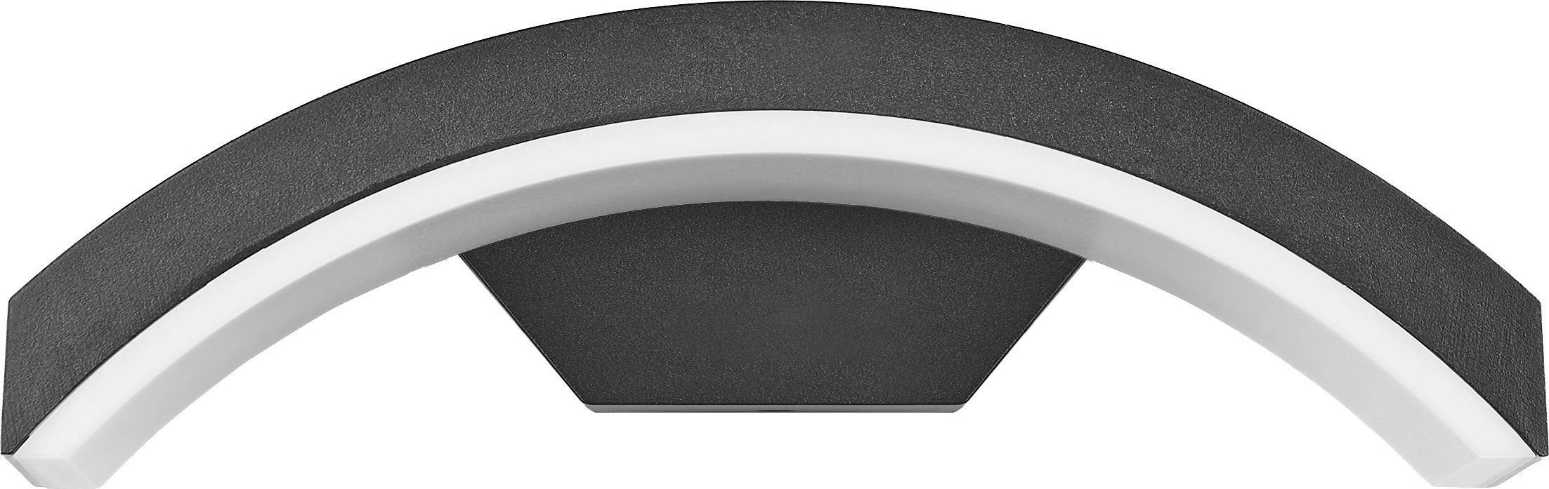 PILEA LED 9W, lampa ogrodowa, 700lm, IP54, 4000K, czarna