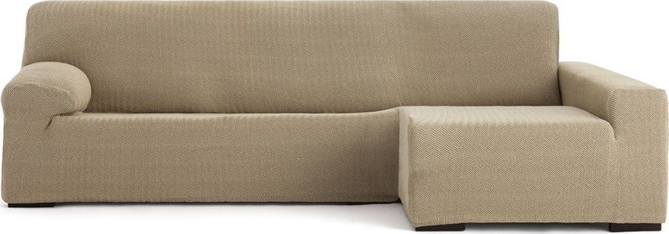 Eysa Confeccion Pokrowiec na prawy szezlong z długim ramieniem Eysa JAZ Beżowy 180 x 120 x 360 cm