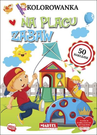 Kolorowanka Na placu zabaw