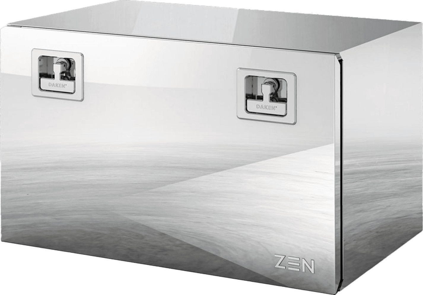 DAKEN Skrzynka narzędziowa metalowa Daken ZEN13 (800x500x500) srebrny połysk