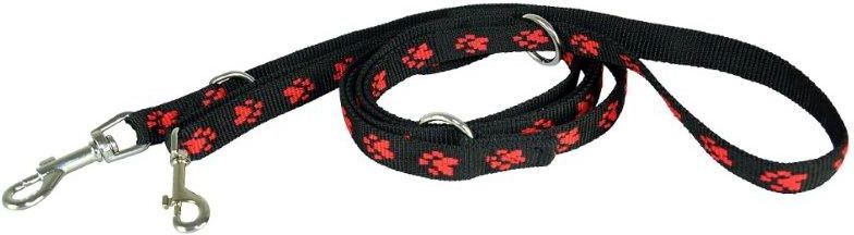 Chaba SMYCZ TAŚMA ŁAPKI REG 16mm CZARNO/CZERWONA