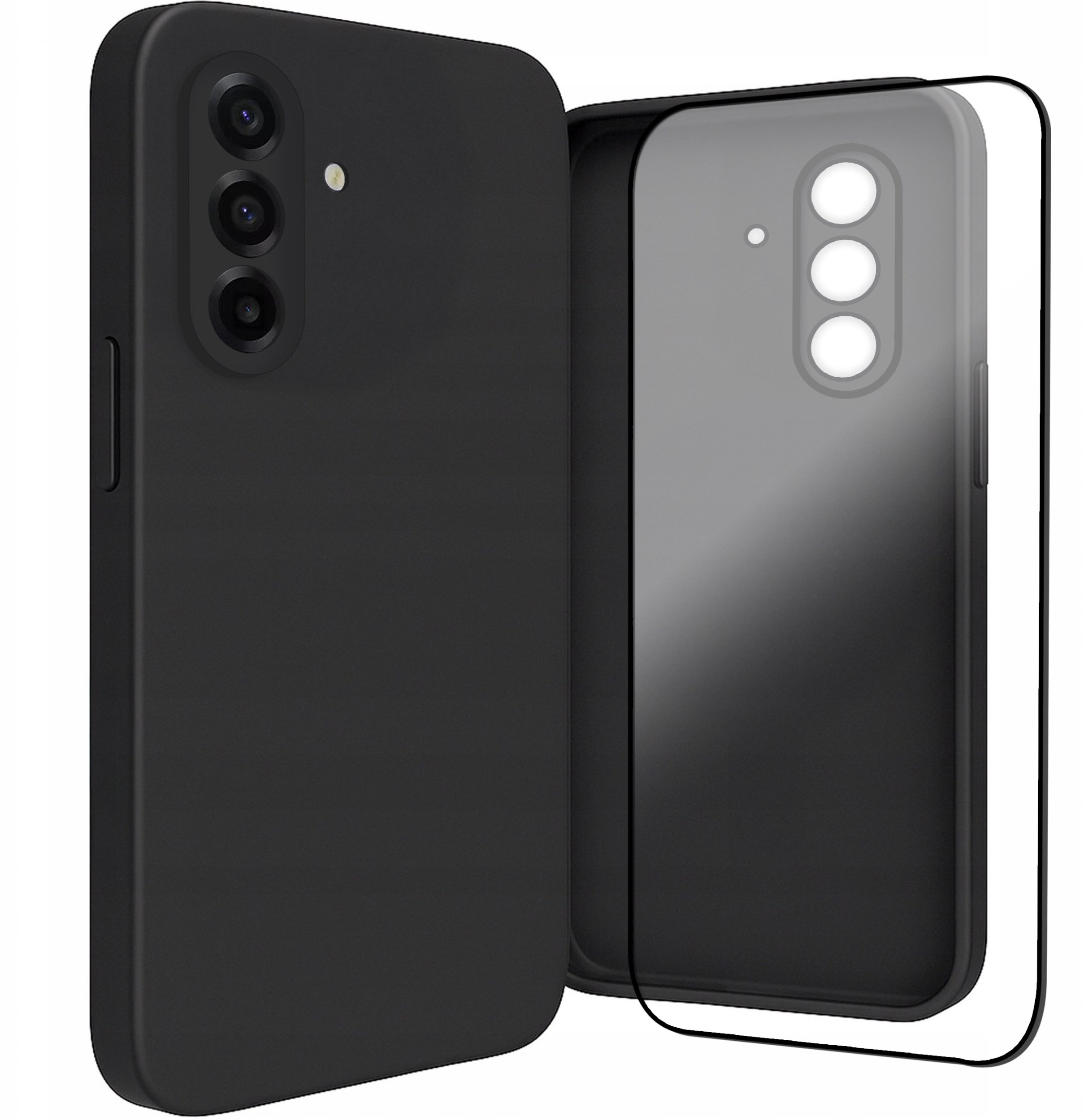 Hello Case Etui do Samsung Galaxy A17 5G Osłona Kamery Czarne Szkło