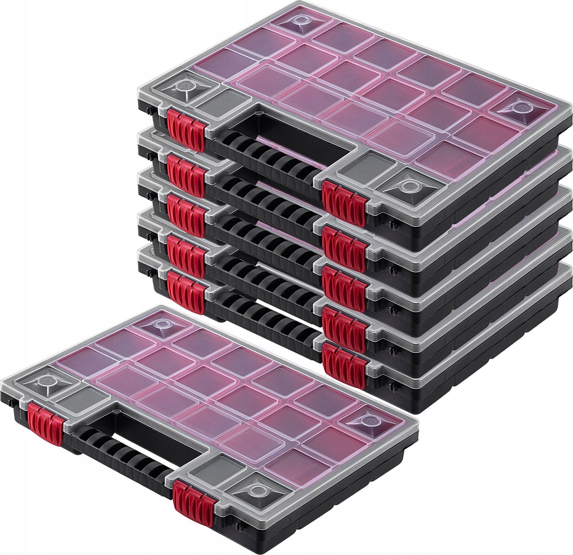 Kadax Organizer Warsztatowy Skrzynka 18 Szuflad 6szt