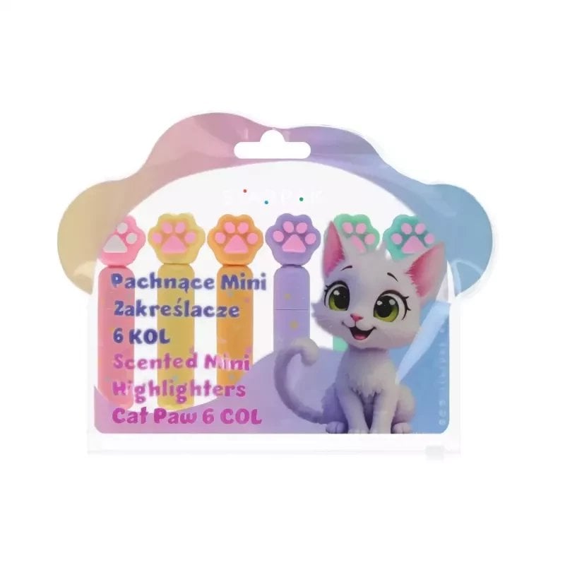 ZAKRESLACZ MINI LAPKI PAST 6KOL STK PBH 24/48