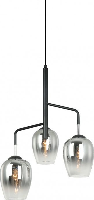 Lampa wisząca Italux Lesla nowoczesna czarny (PEN-5359-3-BKCR)