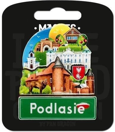 Pan Dragon Magnes I love Poland Podlasie ILP-MAG-C-POD-28