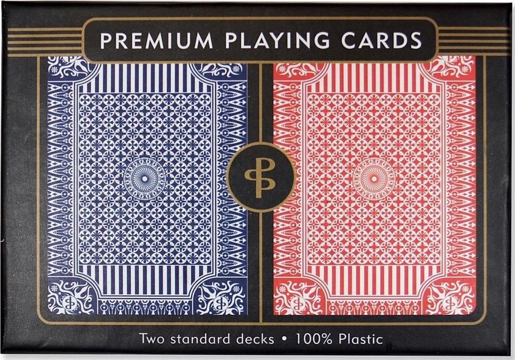 Peter Pauper Press Karty do gry Czerwone/Niebieskie