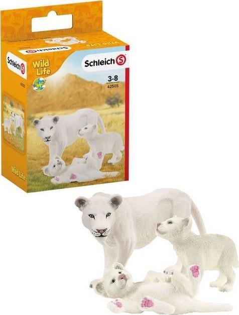 Figurka Schleich Schleich Wild Life mother lion with babies - 42505