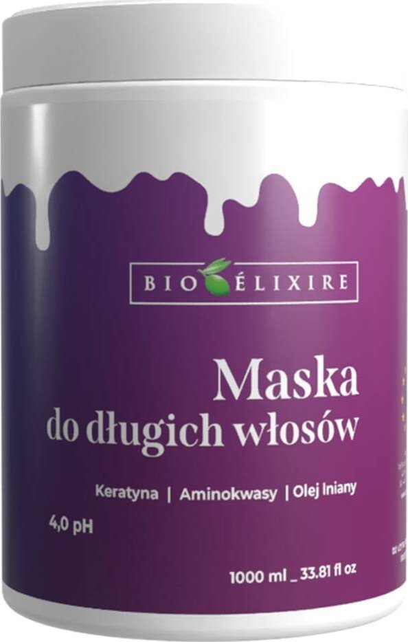 Bioelixire Bioelixire Select Keratin maska do długich włosów 1000ml