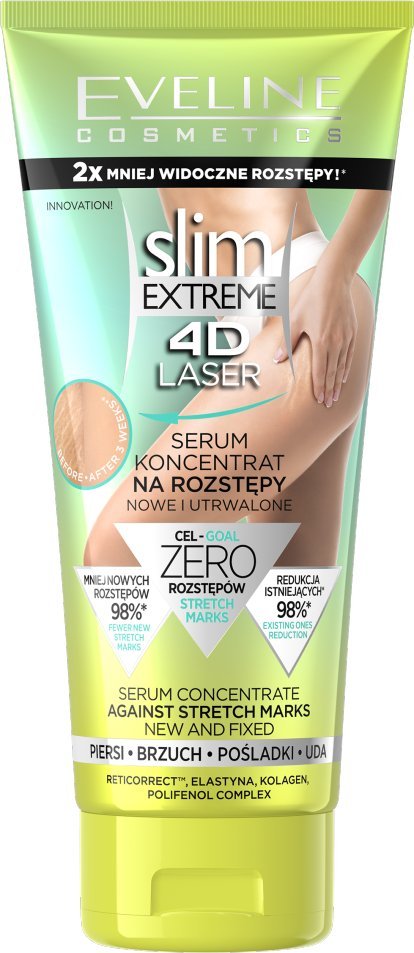 XXXX__Eveline Cosmetics (Eveline) Eveline Slim Extreme 4D Laser serum koncentrat na rozstępy 150ml