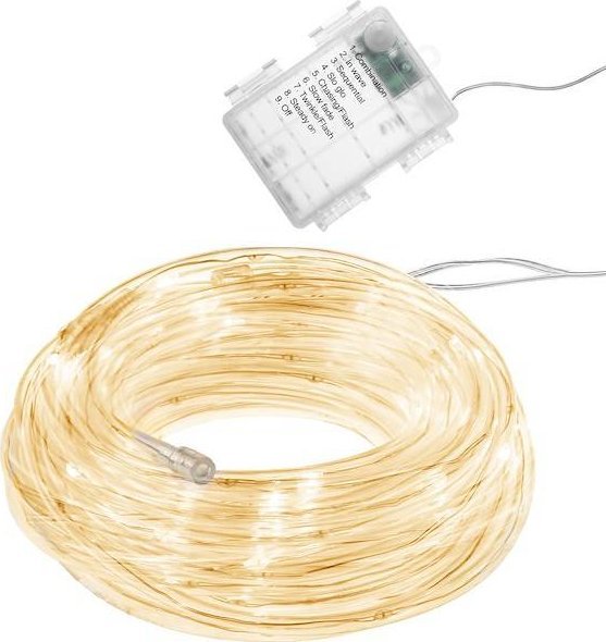 Lampki choinkowe Springos 50 LED białe ciepłe