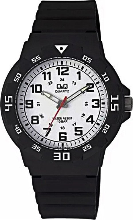 Zegarek QQ Zegarek męski QQ VR18-003 czarny